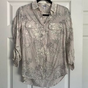 Express Tops | The City Shirt Floral | XS